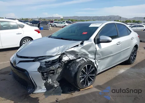 2018 Toyota Corolla Se from USA, damaged, VIN 2T1BURHE0JC013419